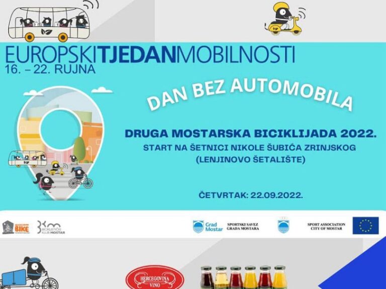 Europski tjedan mobinosti, Mostar 2022.