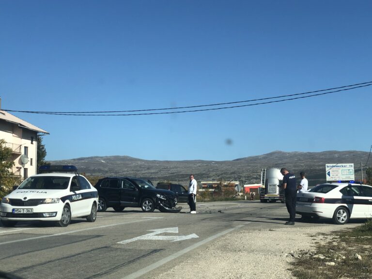 Prometna nesreća na tomislavgradskoj obilaznici​