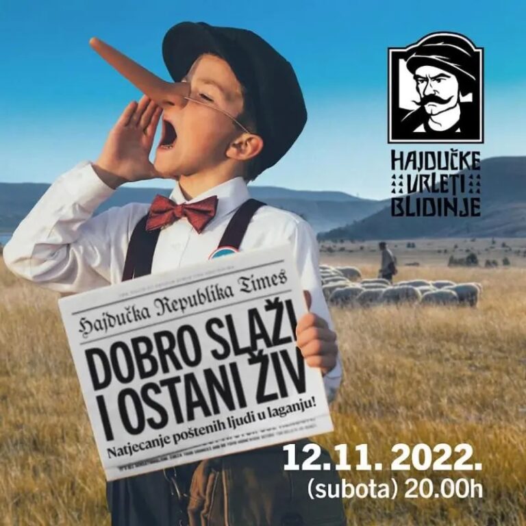 “Dobro slaži i ostani živ”