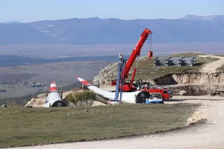 Najveći vjetropark u BiH Ivovik, koji se gradi na području Livna i Tomislavgrada s radom kreće iduće godine