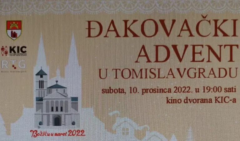 Najava: “Đakovački advent u Tomislavgradu”