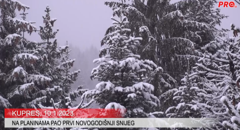 Na Kupresu pao prvi snijeg, skijališta uskoro u pogonu?