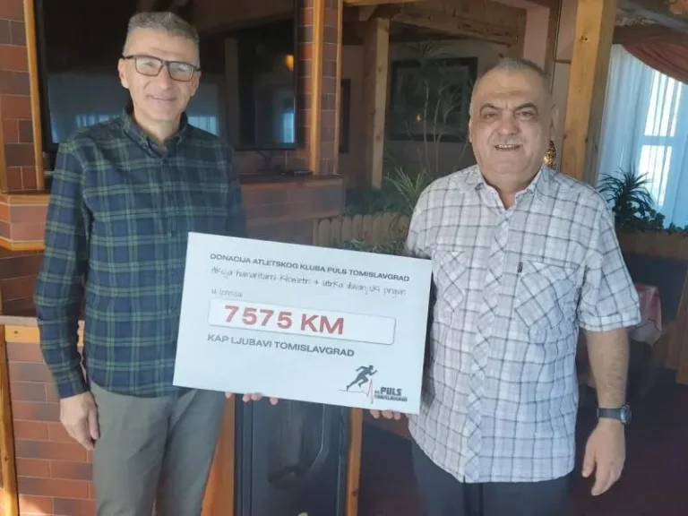 U akcijama humanitarni kilometri & Duvanjski pingvin za “Kap ljubavi” ukupno prikupljeno 7575 KM!