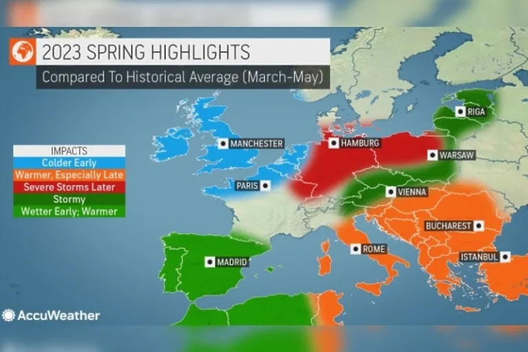 AccuWeather objavio prognozu za proljeće: Na Balkanu poplave i oluje, temperature više nego inače