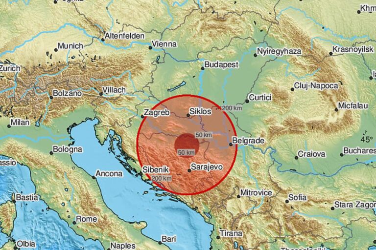 Potres magnitude 4,3 stupnja pogodio BiH: “Zatreslo je dobro”