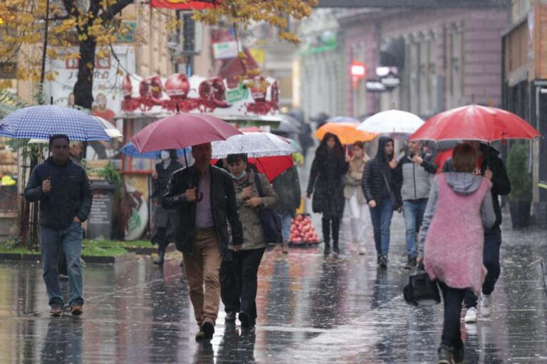 Zbog obilnih pljuskova na snazi danas narandžasto upozorenje