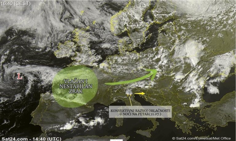 Stiže nova oluja u BiH , a potom najjači toplinski val u srpnju