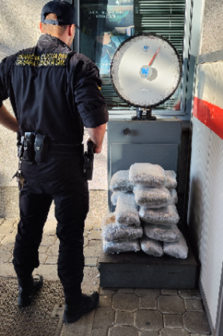 Granična policija BiH zaplijenila 16 kilograma marihuane