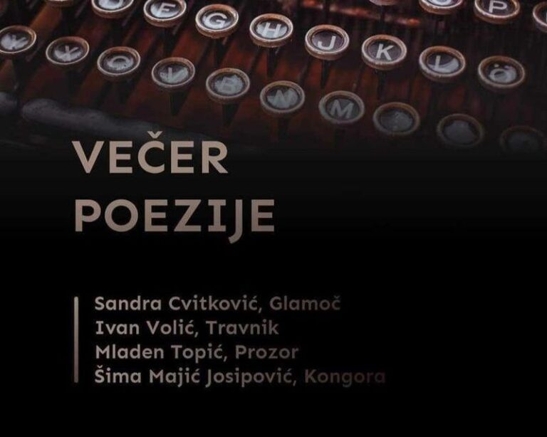 Gimnazijska Večer poezije u Mjesecu knjige