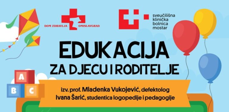 Najava: Uskoro u Tomislavgradu edukacija za djecu i roditelje