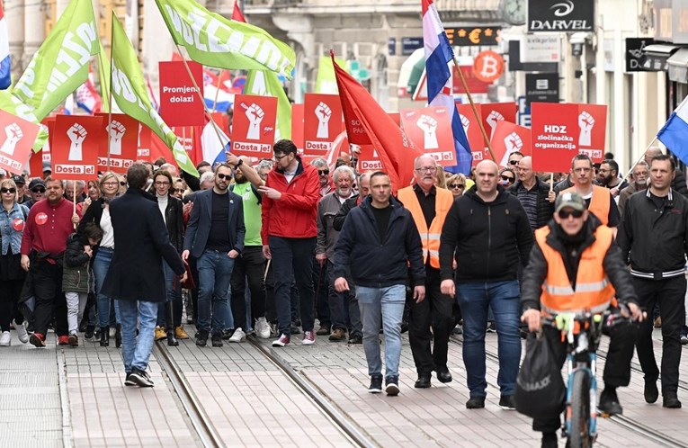 Veliki prosvjed protiv HDZ-a u pet gradova. Benčić: Za korupciju stroge kazne