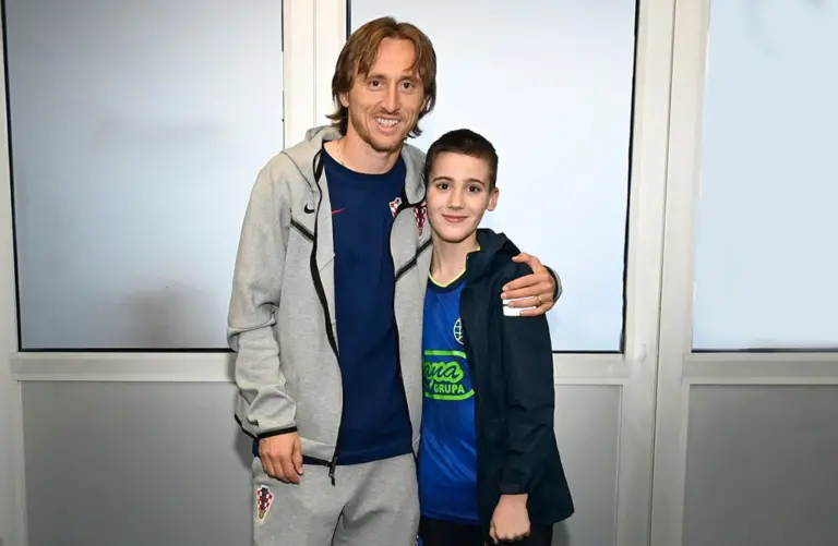 Luka Modrić ostvario želju dječaku koji je bio žrtva vršnjačkog nasilja