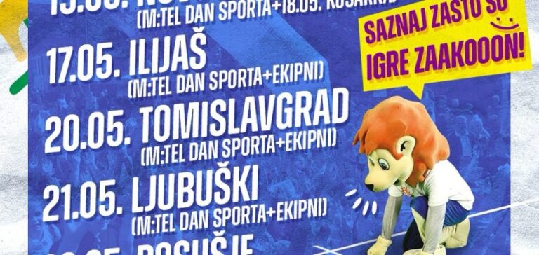 Sportske igre mladih u Tomislavgradu