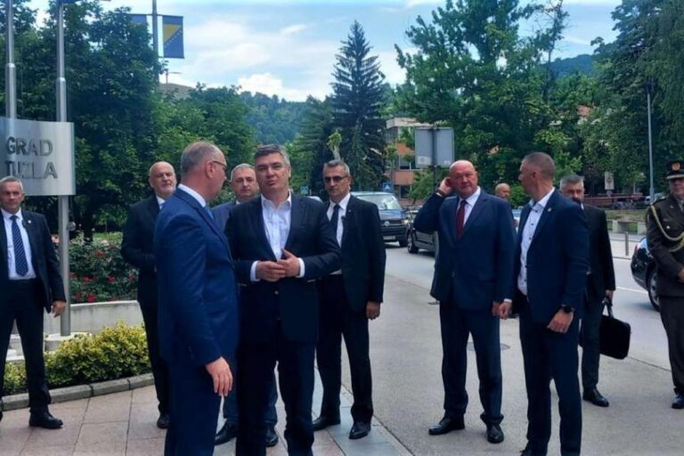 Predsjednik Hrvatske Zoran Milanović u službenom posjetu Tuzli