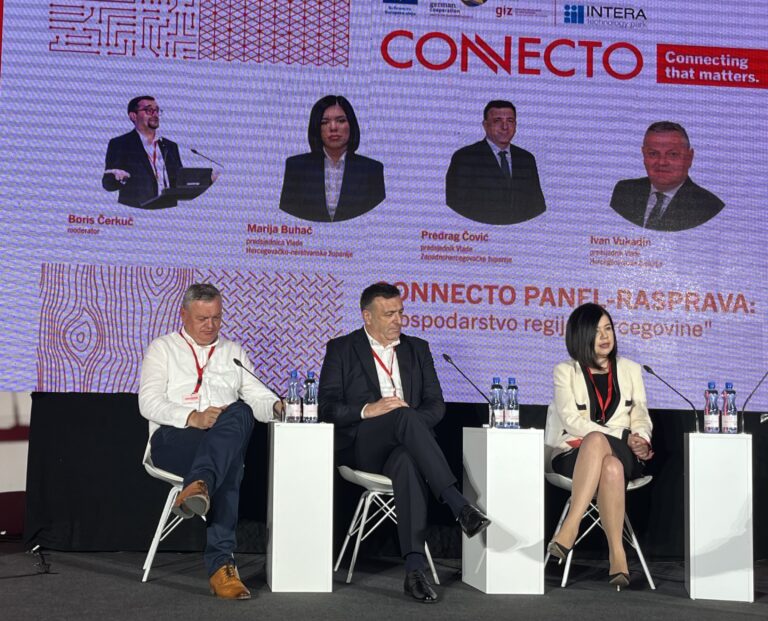 Predsjednik Vlade Hercegbosanske županije Ivan Vukadin u Mostaru sudjelovao na međunarodnoj poslovnoj konferenciji „Connecto 2024“