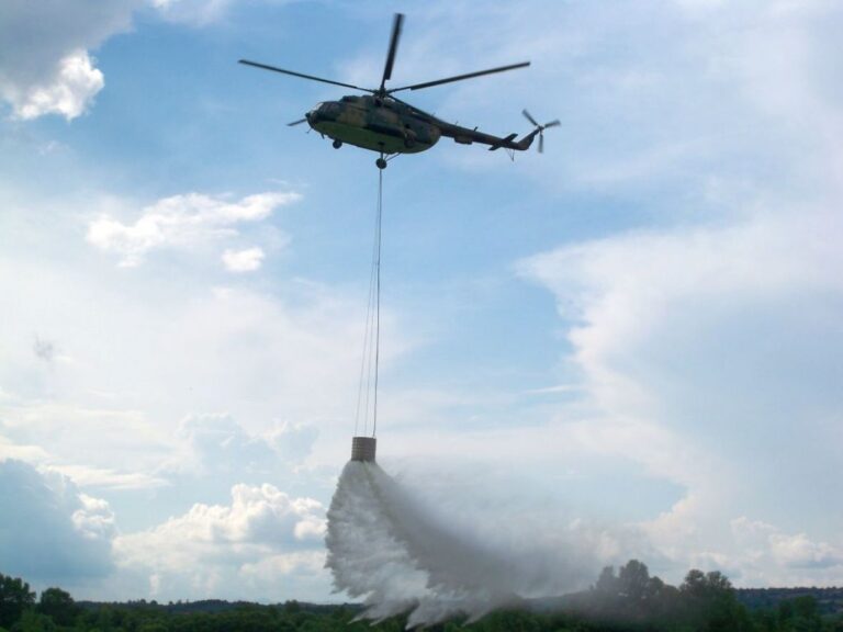 U gašenju požara u HNŽ-u će pomoći i helikopter