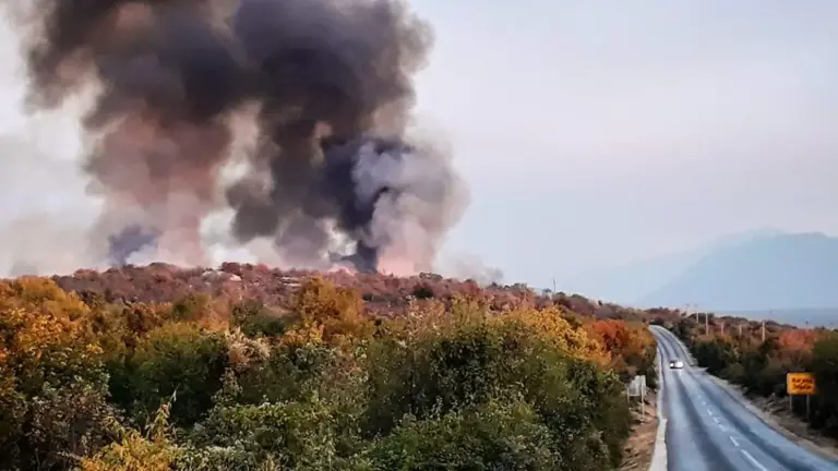 TREĆI DAN BORBE Požar kod Stoca još uvijek aktivan