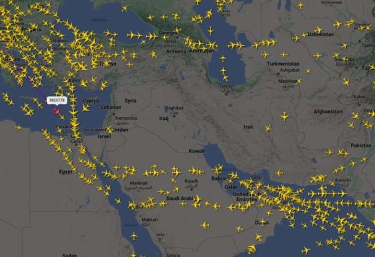 Promjene u rutama zračnih prijevoznika nakon napada na Izrael