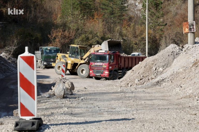 Sanacija ceste Jablanica – Blidinje još traje: Sigurnost putnika pod upitnikom