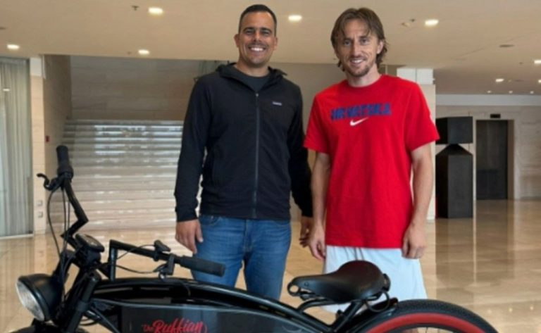 Luka Modrić postao vlasnik električnog bicikla koji se proizvodi u BiH