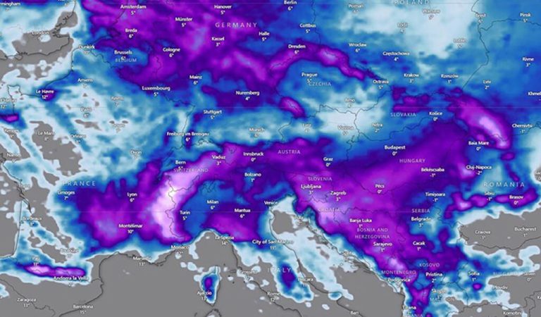 Snažna zimska oluja stiže u Europu