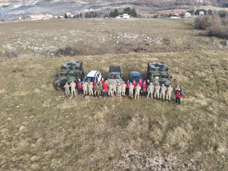 Uprava civilne zaštite HBŽ, Gorske službe spašavanja i Oružane snage BiH održali pokaznu vježbu