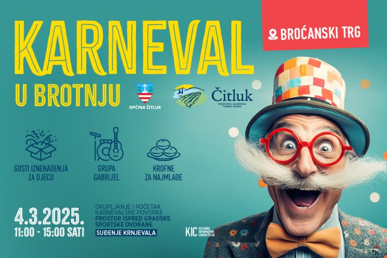 Karneval u Brotnju: Veselje i Maskarada na Broćanskom Trgu