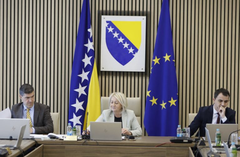 Održana 77. sjednica Vijeća ministara Bosne i Hercegovine