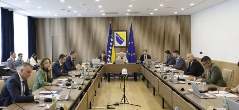 Na izvanrednoj sjednici Vijeća ministara BiH subota, 26.4.2025.godine, proglašena Danom žalosti BiH