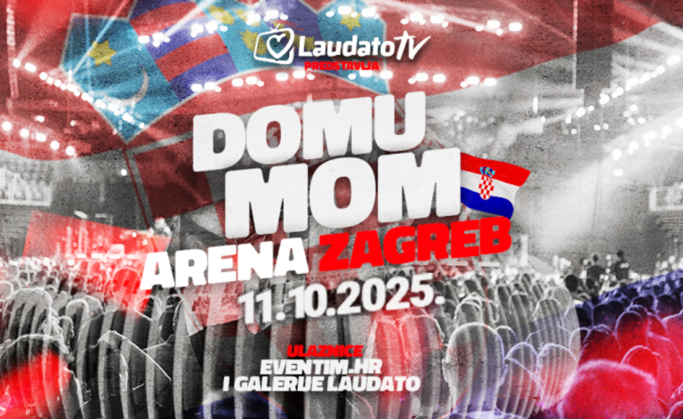 Treće izdanje domoljubnog koncerta “Domu mom” održat će se 11. listopada 2025. u Areni Zagreb.