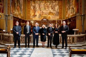 Krišto, Čović, Filipović posjetili Zavod i crkvu sv. Jeronima: Duhovni i nacionalni identitet hrvatskoga naroda čuva se i u Rimu   
