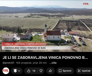 JE LI SE ZABORAVLJENA VINICA PONOVNO BUDI?