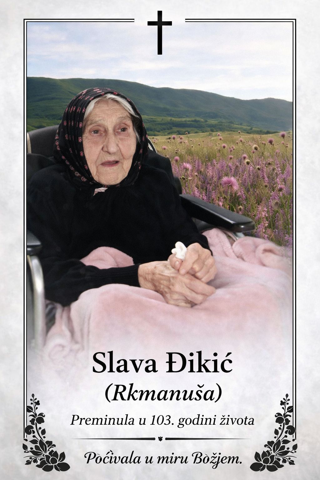 Preminula najstarija župljanka župe Vinice