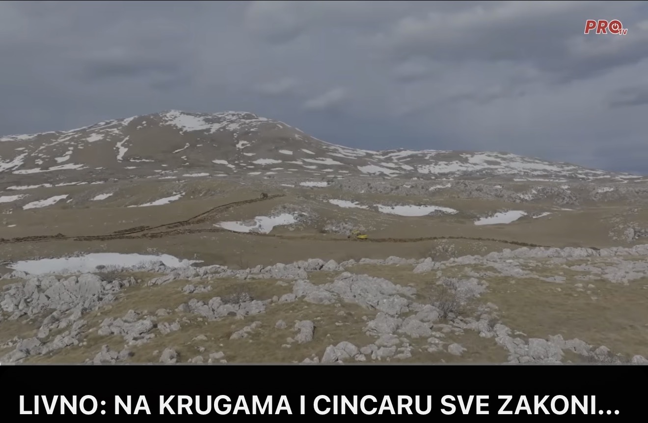 LIVNO: NA KRUGAMA I CINCARU SVE ZAKONITO PO NEPOSTOJEĆEM ZAKONU