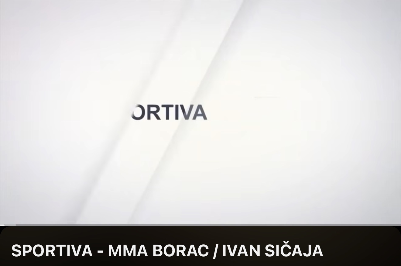 SPORTIVA- MMA BORAC/ IVAN SIČAJA