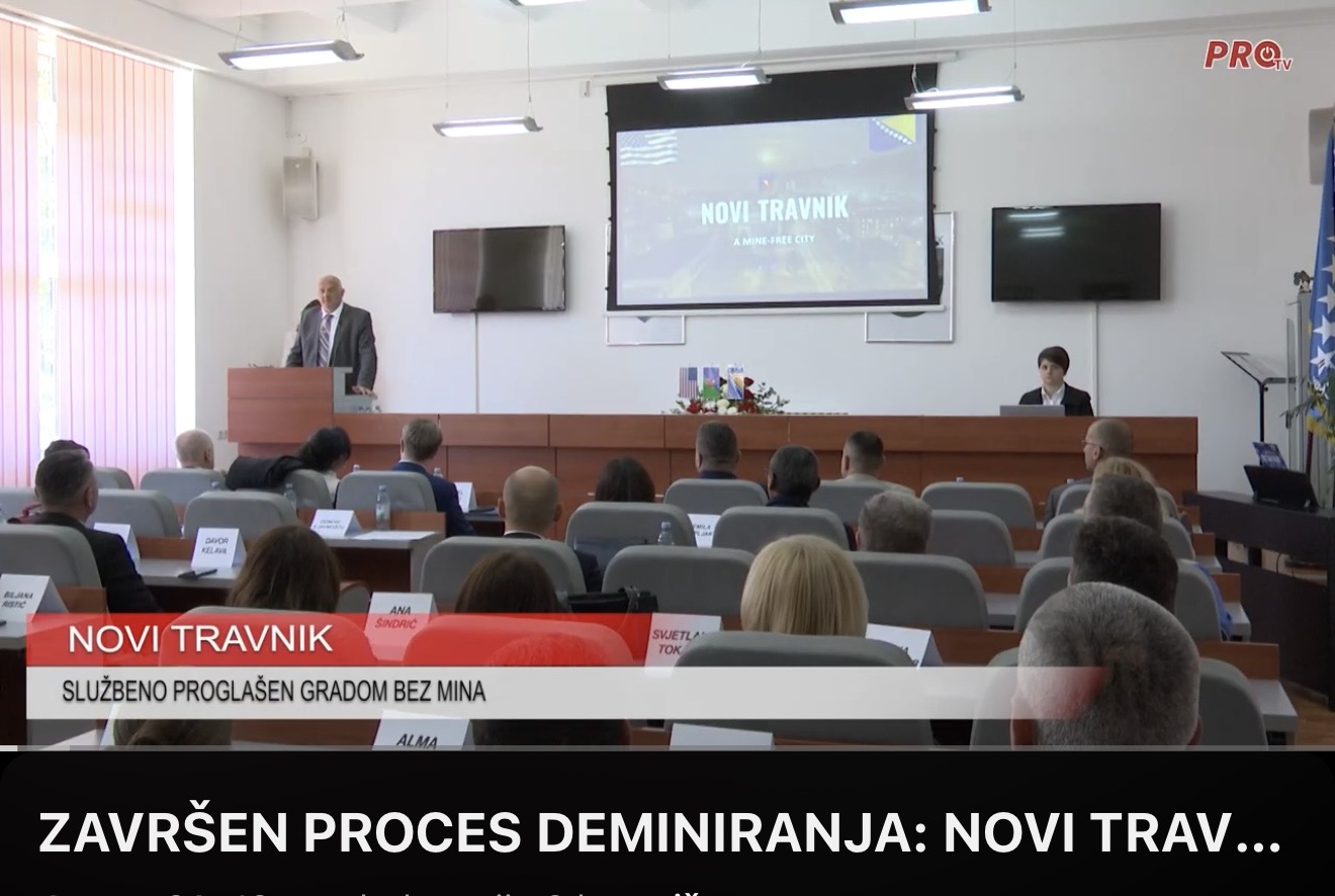 ZAVRŠEN PROCES DEMINIRANJA: NOVI TRAVNIK SLUŽBENO BEZ MINA