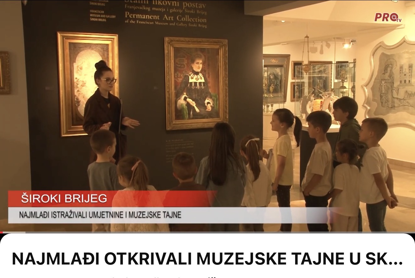 NAJMLAĐI OTKRIVALI MUZEJSKE TAJNE U SKLOPU BRIJEŠKIH ZVONA