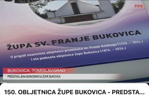 150. OBLJETNICA ŽUPE BUKOVICA – PREDSTAVLJENA MONOGRAFIJA