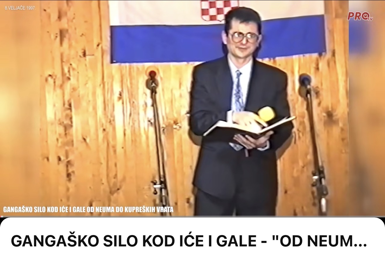 GANGAŠKO SILO KOD IĆE I GALE – “OD NEUMA DO KUPREŠKIH VRATA” 2.DIO / TOMISLAVGRAD 1997.
