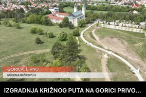 IZGRADNJA KRIŽNOG PUTA NA GORICI PRIVODI SE KRAJU
