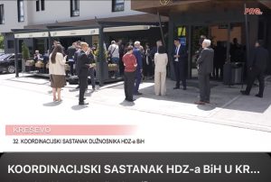 KOORDINACIJSKI SASTANAK HDZ-a BiH U KREŠEVU