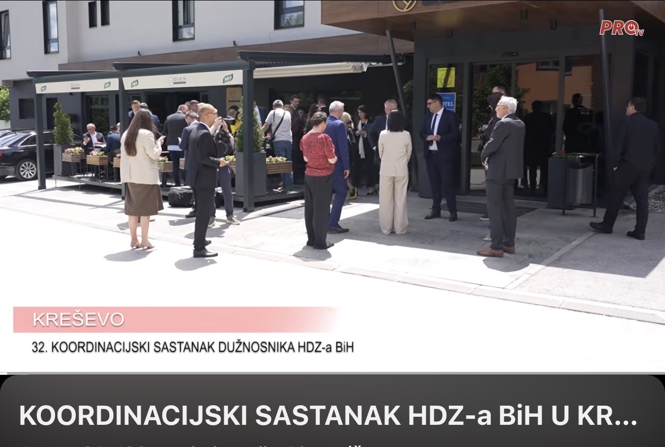 KOORDINACIJSKI SASTANAK HDZ-a BiH U KREŠEVU