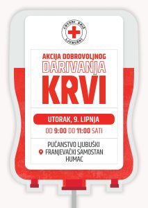 Na Humcu akcija darivanja krvi za pučanstvo Ljubuškoga