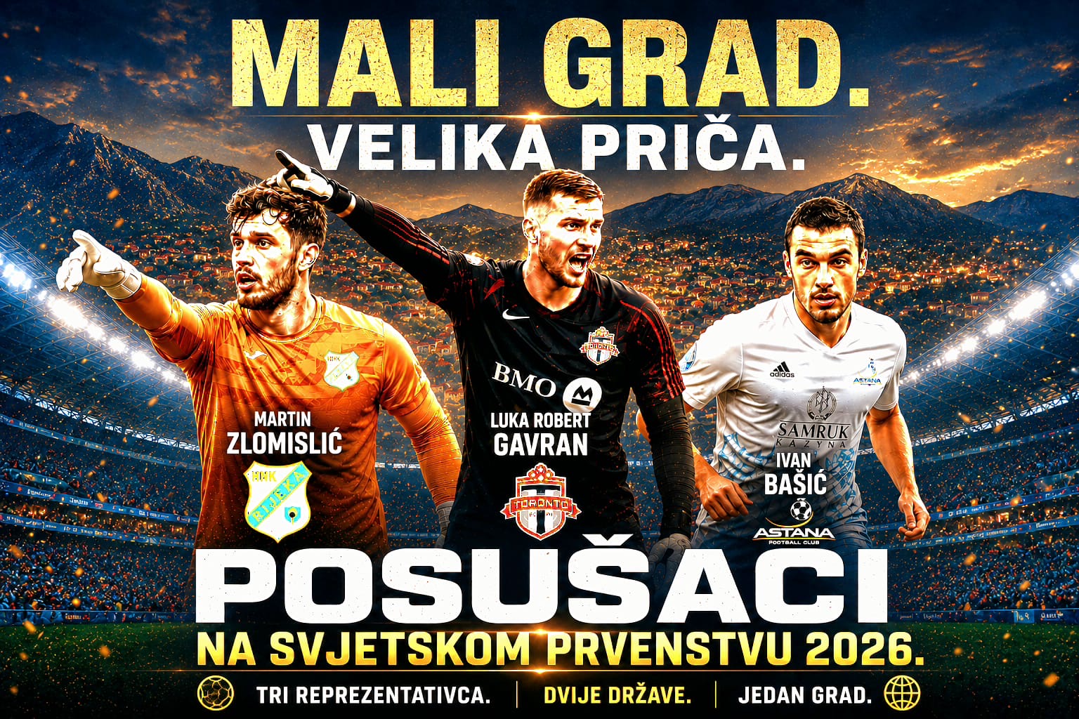 SVJETSKI FENOMEN IZ HERCEGOVINE:  Posušje na Mundijalu ima čak tri reprezentativca!
