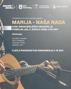 Veliki humanitarni koncert duhovne glazbe 6. srpnja u Širokom Brijegu