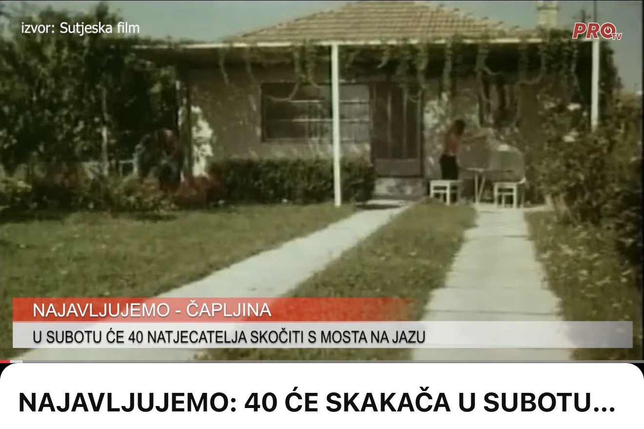 NAJAVLJUJEMO: 40 ĆE SKAKAČA U SUBOTU SKAKATI S MOSTA NA JAZU KRAJ ČAPLJINE