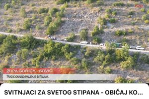 SVITNJACI ZA SVETOG STIPANA – OBIČAJ KOJI OKUPLJA GORICU I SOVIĆE