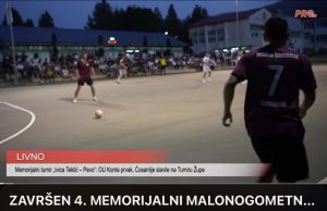 ZAVRŠEN 4. MEMORIJALNI MALONOGOMETNI TURNIR “IVICA TEKLIĆ – PEVO”