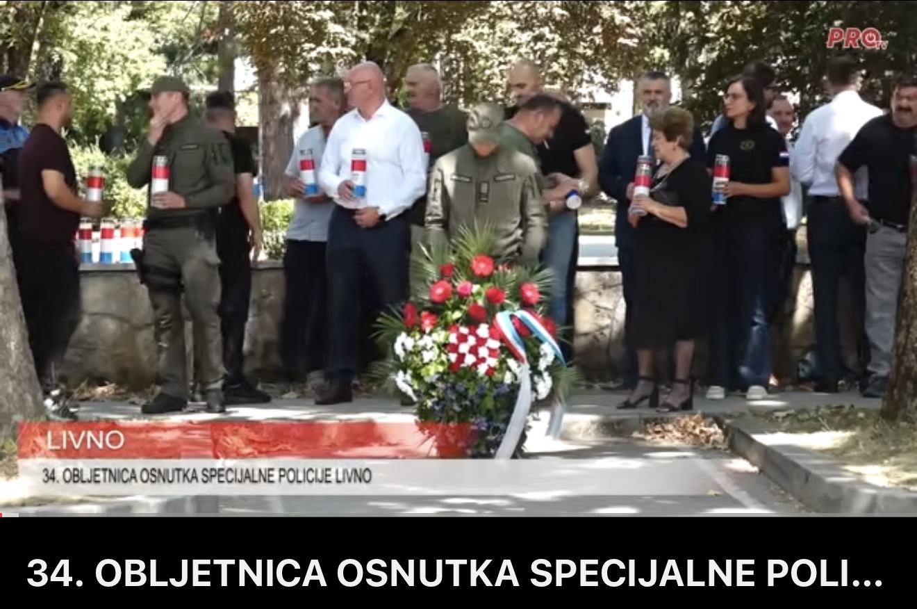 34. OBLJETNICA OSNUTKA SPECIJALNE POLICIJE LIVNO